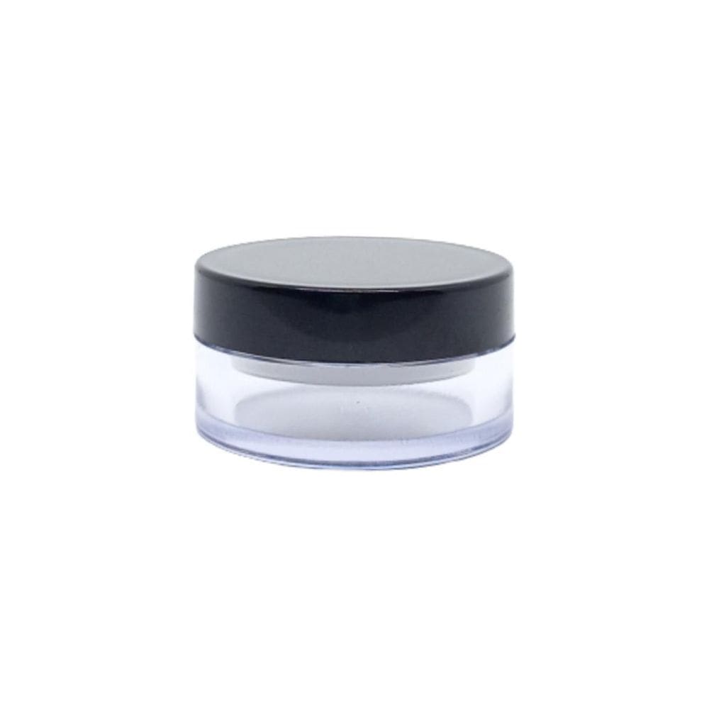 Potinho 10G Plástico Sombras Pomadas Cremes C Peneira 25Und