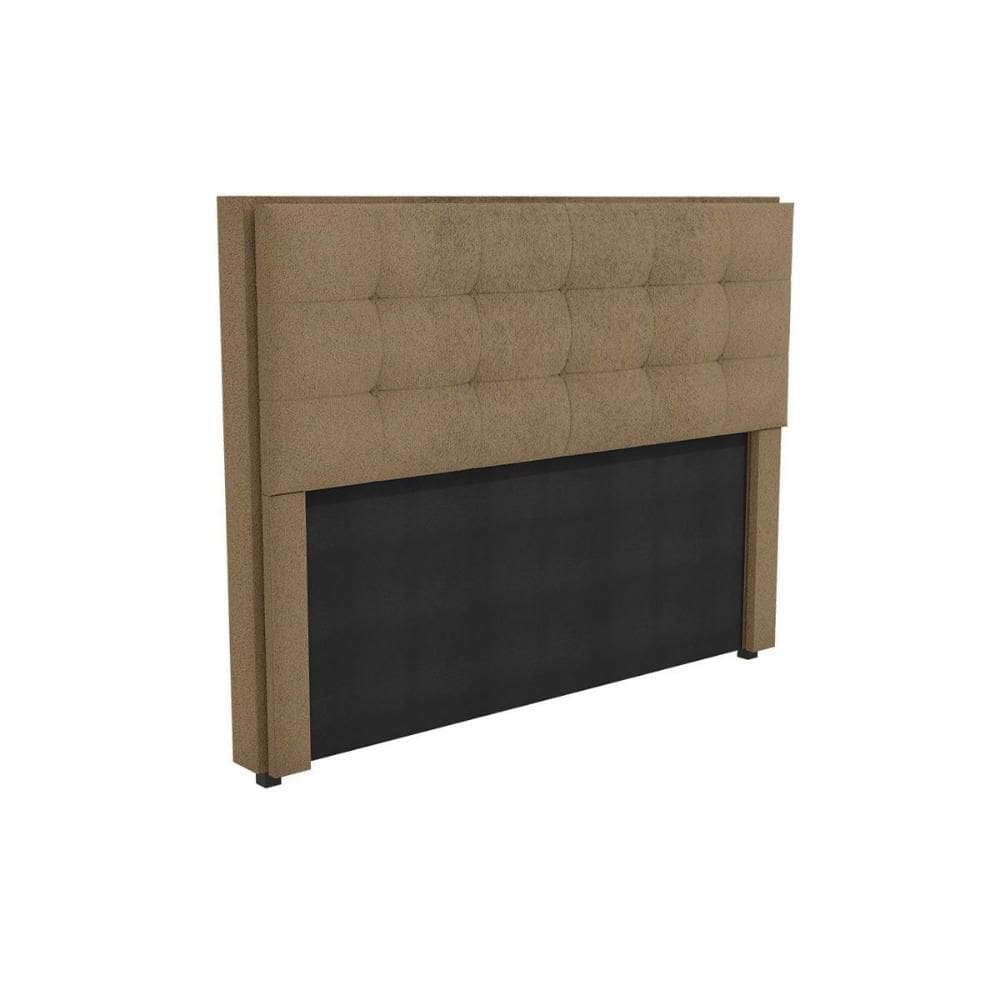 Cabeceira Cama Box Estofada Queen CAB010 - Boucle Bege - Kappesberg
