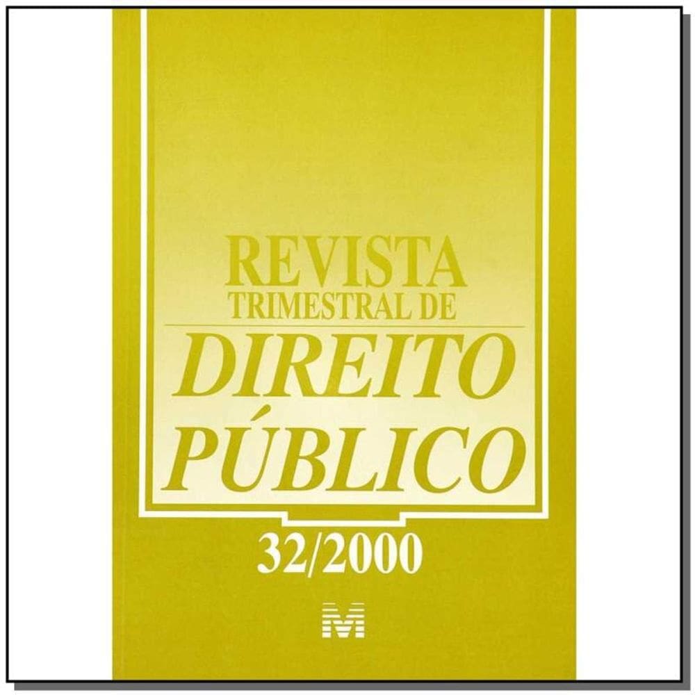 Revista Trimestral De Direito Publico Ed. 32