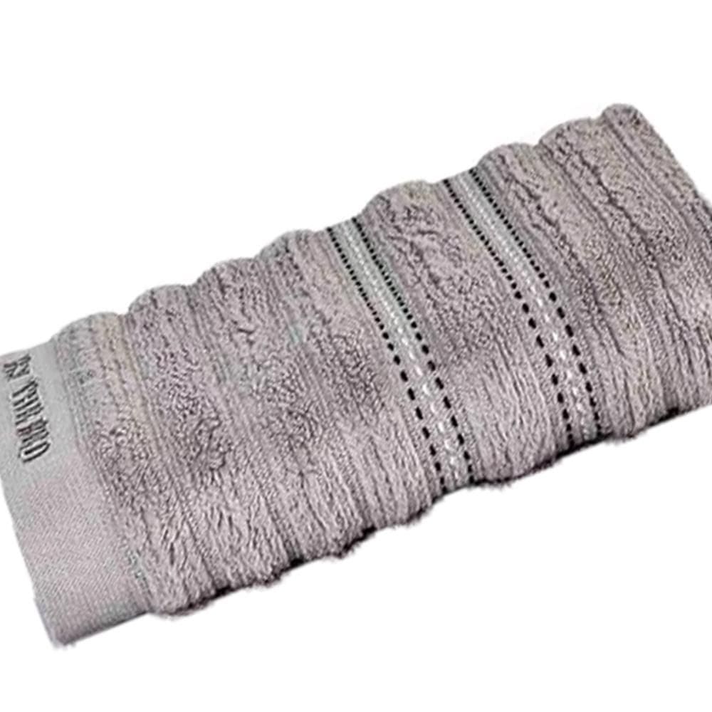 Toalha De Rosto Sense By The Bed Cinza Algodão Zero Twist