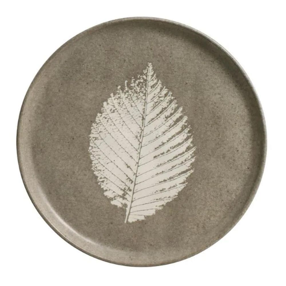 Conjunto 6 Pratos De Sobremesa Bio Stoneware Seiva 21,5Cm