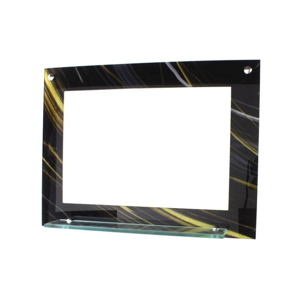 Espelho Banheiro Prateleira 60Cm X 45Cm Mármore Preto