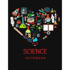 Science Notebook Genérica 110 páginas em branco e pautadas