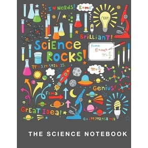 Notebook Genérica The Science | Páginas em branco e pautadas
