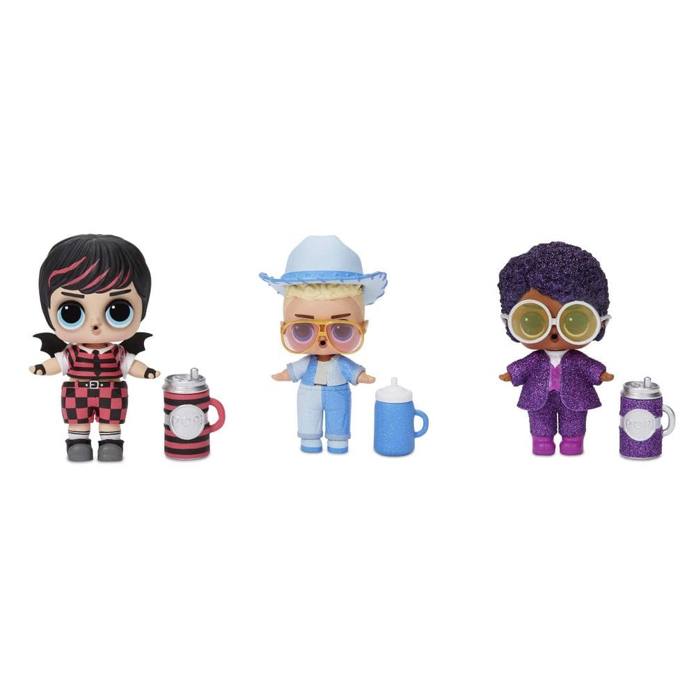 Boneca L.O.L. Surprise! Série de personagens masculinos 3 com 7 surpresas