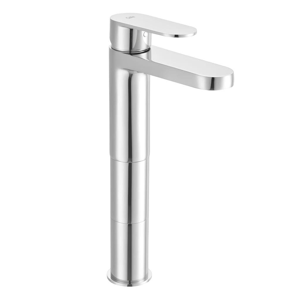 Torneira de Mesa Bica Alta para Banheiro Cromada Riviera