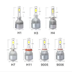 Par Super Led Mini 20000lumens H1 H3 H7 H4 H11 Hb4 Hb3 6500k