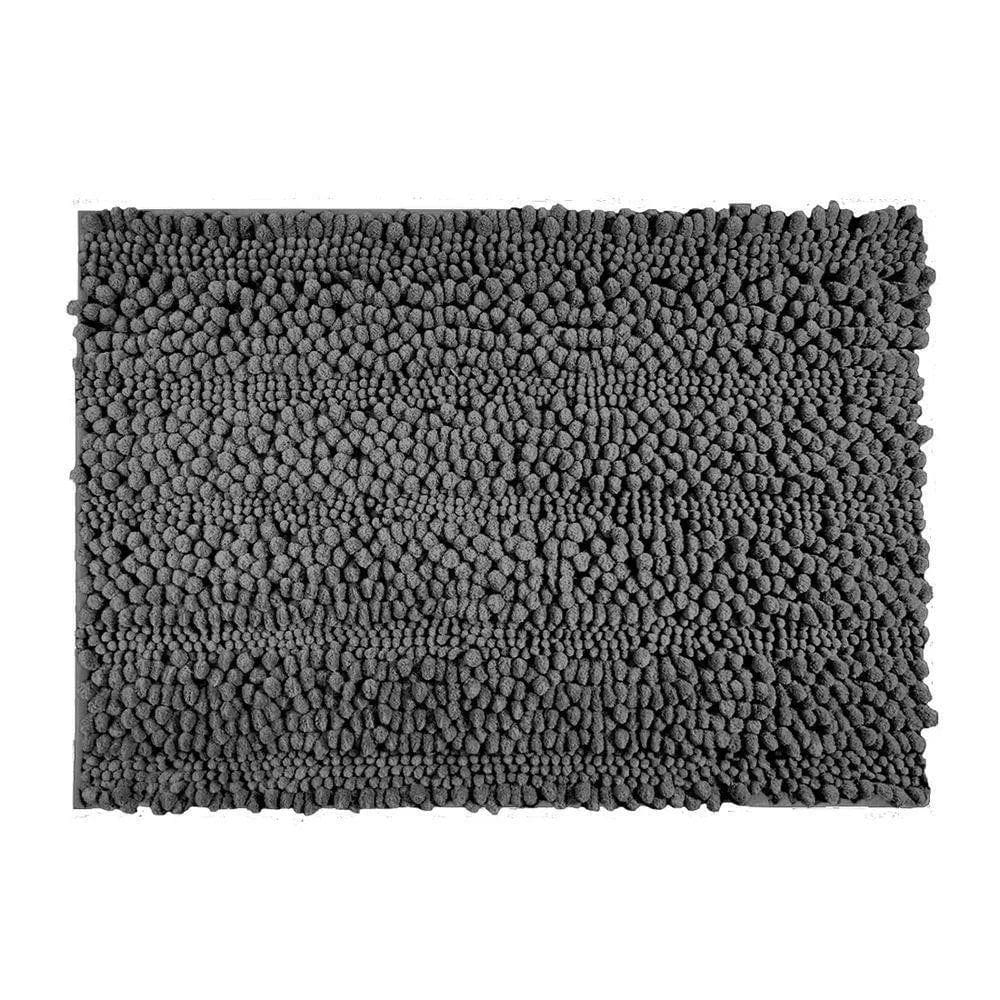 Tapete Espanha Antiderrapante 45x65cm  - Cinza