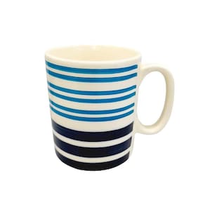 Caneca Cerâmica Reta 320ml Colors 331300 Azul - Allmix