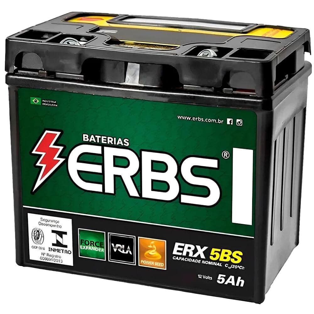 Bateria Selada ERBS 5ah ERX5BS CG 125 CRF250X
