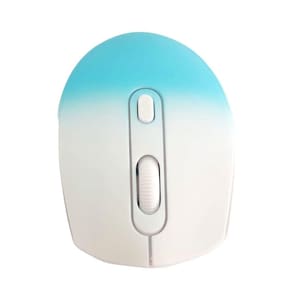 Mouse sem Fio Regarregável Bluetooth Azul - Altomex