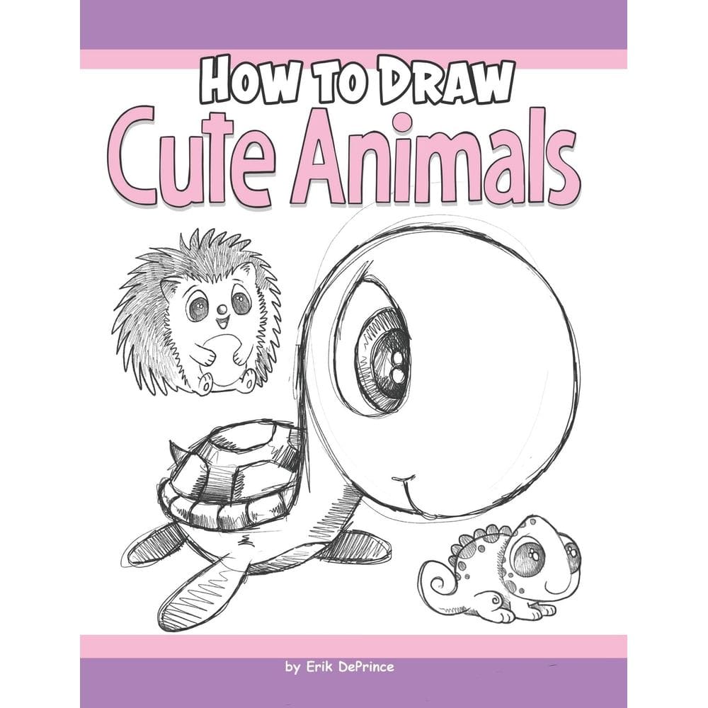 Livro Como desenhar animais fofos