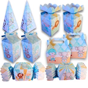 Kit 50 Lembrancinhas Decorativas Tema Circo Aquarela Palhacinho Festas Aniversário
