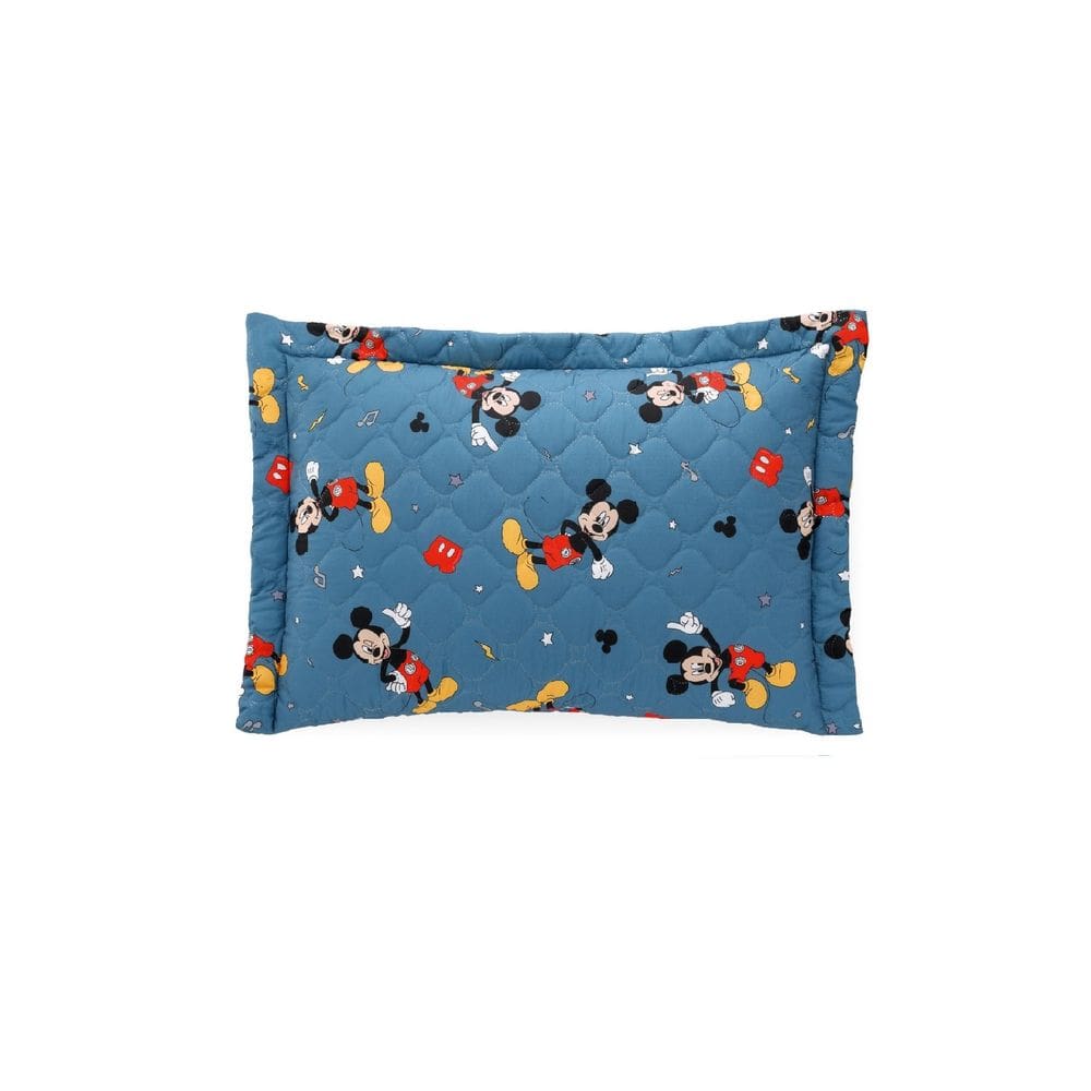 Porta Travesseiro Com Abas Mickey Dance 55x80cm - Porta Travesseiro Mickey