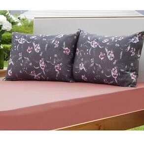 Jogo de Cama Casal 3 Peças Charming Rose - Portallar