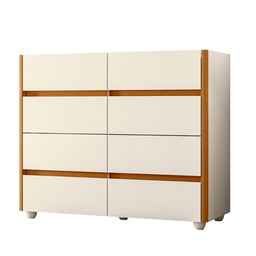 Cômoda Infinite 120cm 8 Gavetas com Pés