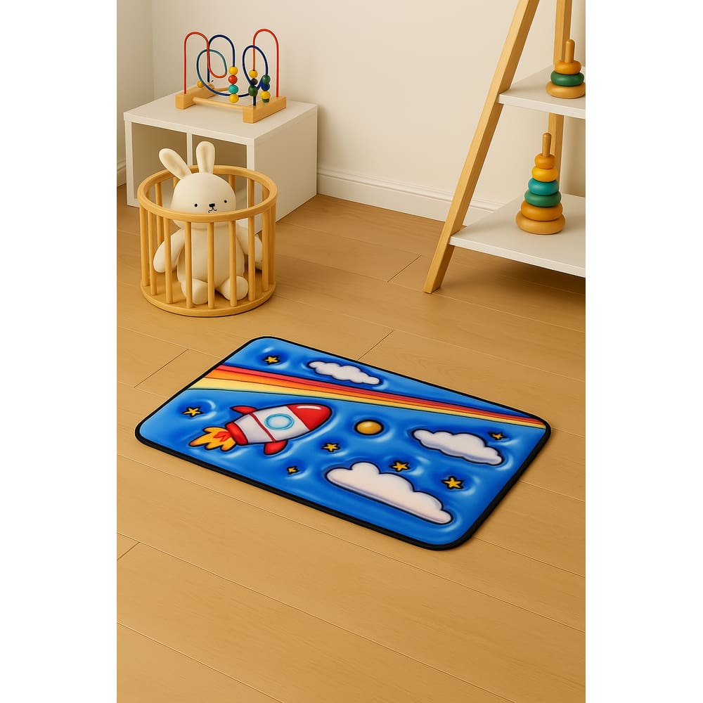 Tapete Infantil Emborrachado E Antiderrapante 38x58cm - Espaço