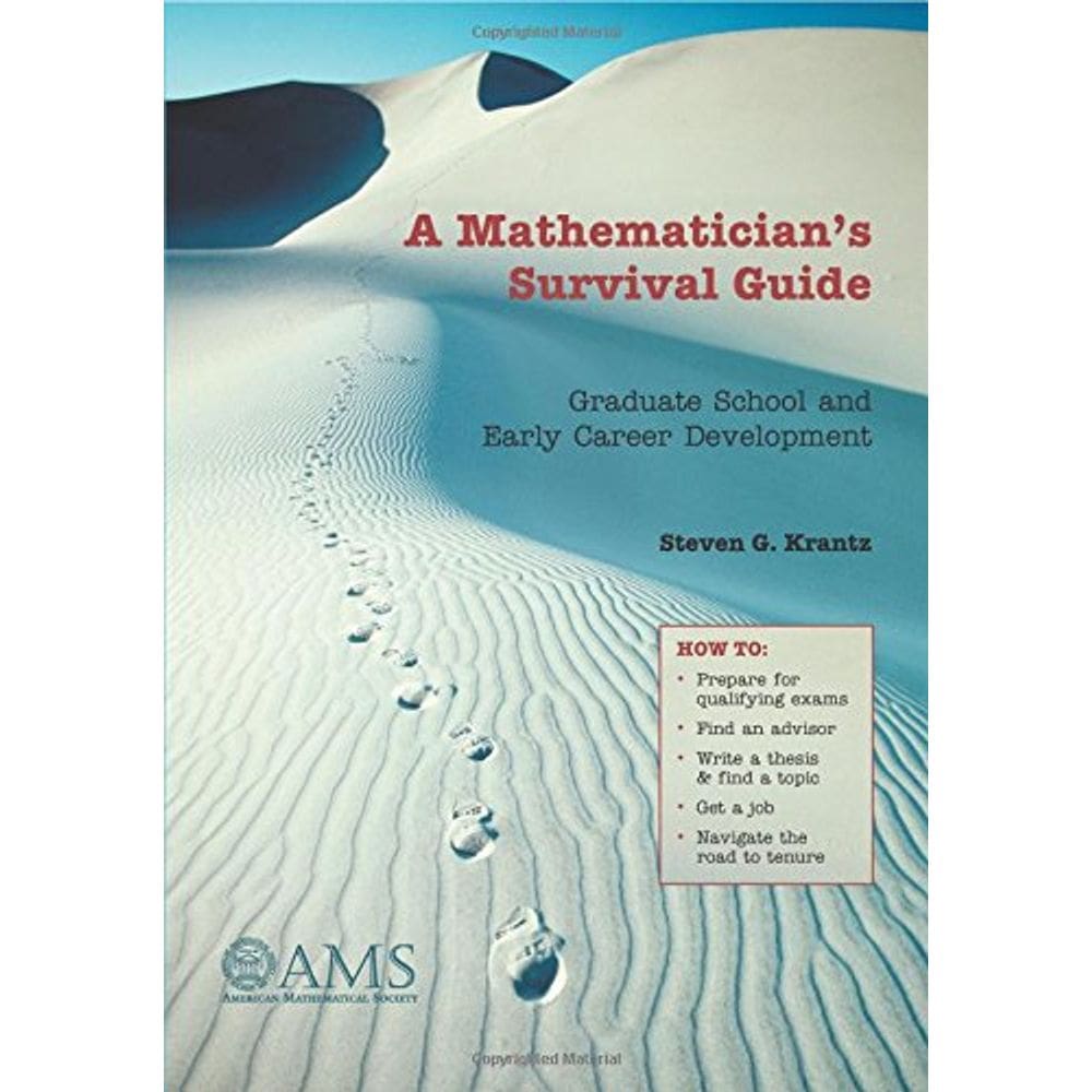 Livro Um Guia de Sobrevivência para Matemáticos: Escola de Pós-Graduação