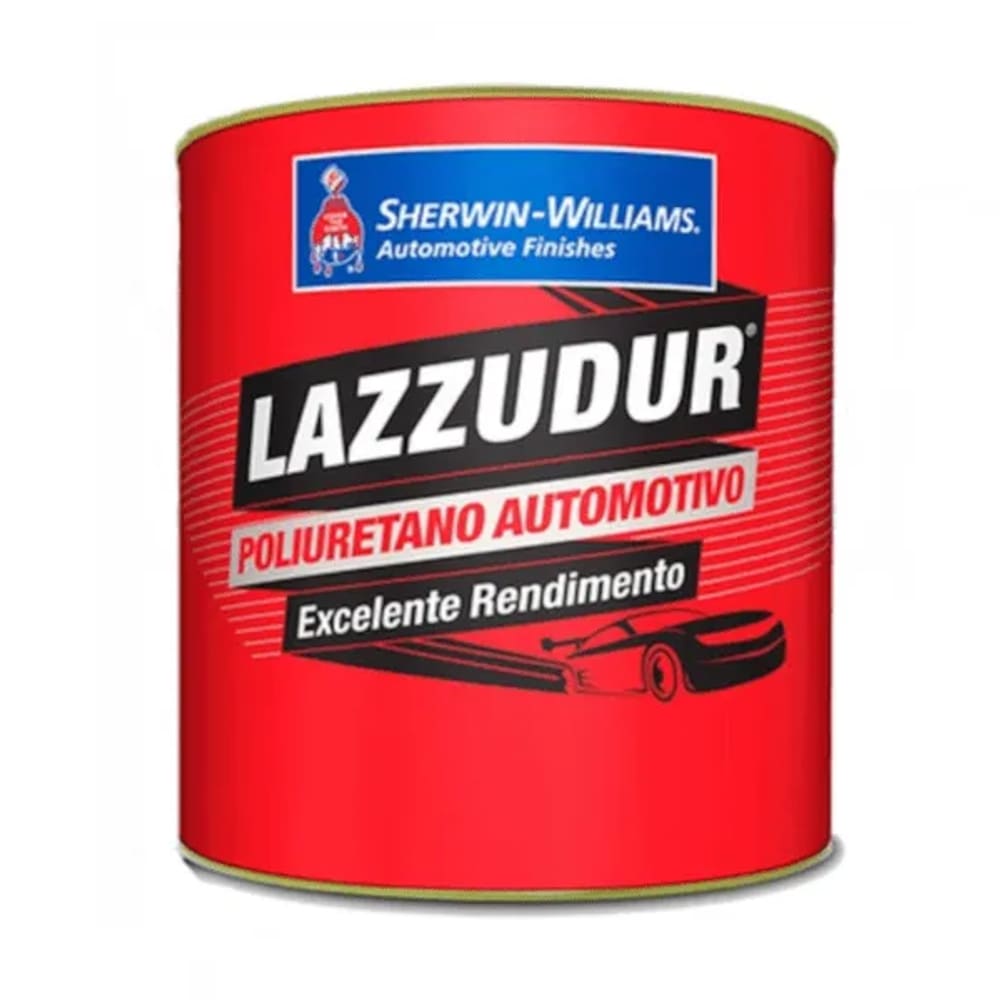 Tinta Esmalte Automotivo PU Lazzudur Preto Semi Brilho 675ml