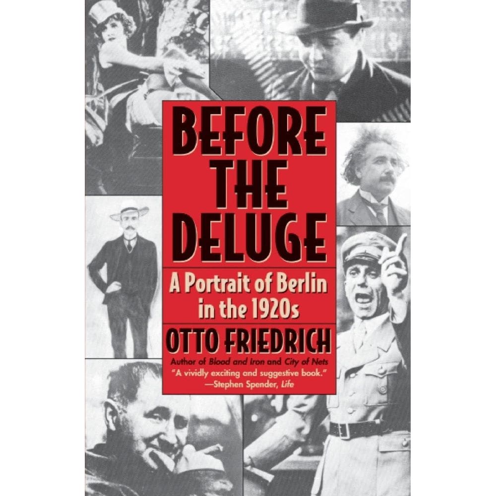 Livro Antes do Dilúvio: Retrato de Berlim na década de 1920