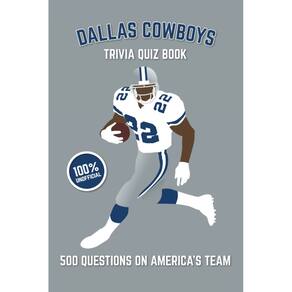 Livro de perguntas e respostas sobre curiosidades Dallas Cowboys com 500 perguntas (esportes)