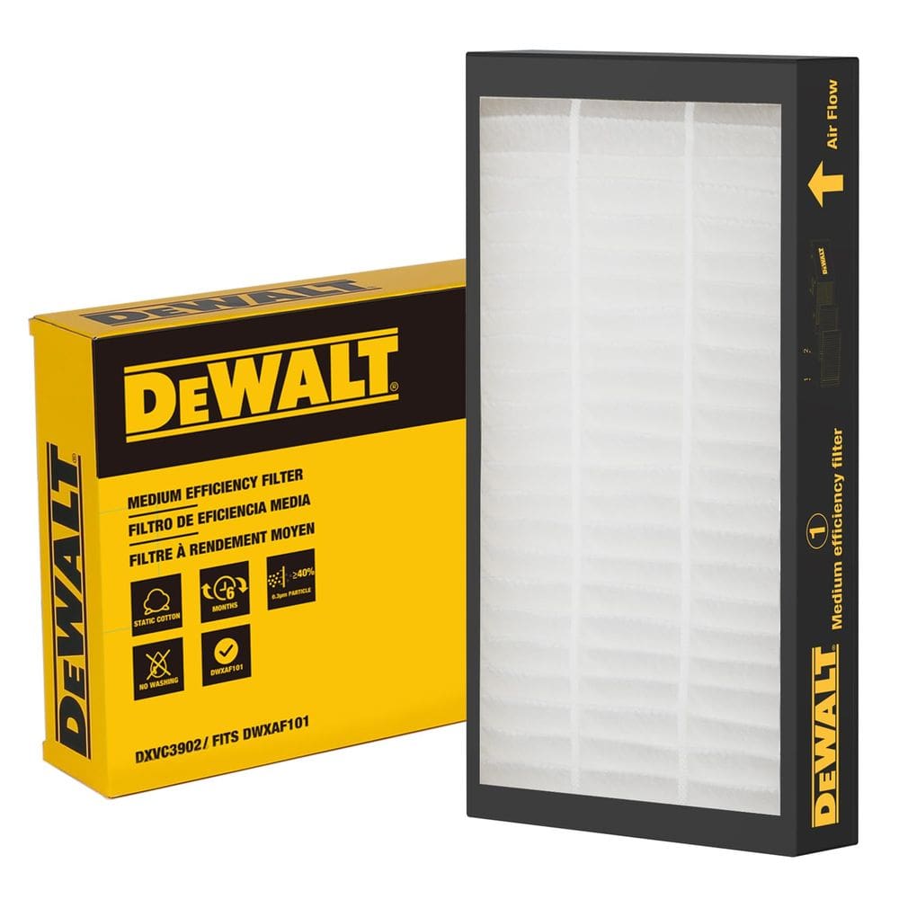 Filtro de substituição do sistema de filtragem de ar DEWALT DXVC3902