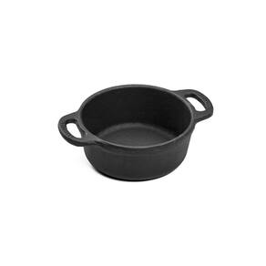 Caçarola Mineirinha Alça de Ferro Preta Panela Mineira 12cm