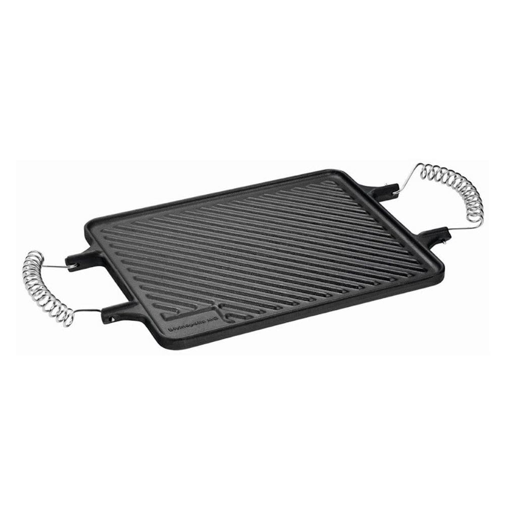 Chapa Dupla Face Retangular Espiral Panela Mineira 28x23cm