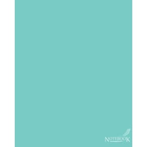 Notebook Genérica 8x10 em 100 páginas, sem regras, em branco absoluto