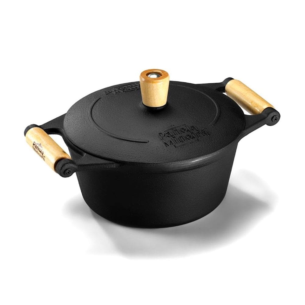 Caçarola Tradição Tampa de Ferro Panela Mineira AM 16cm 1,2L