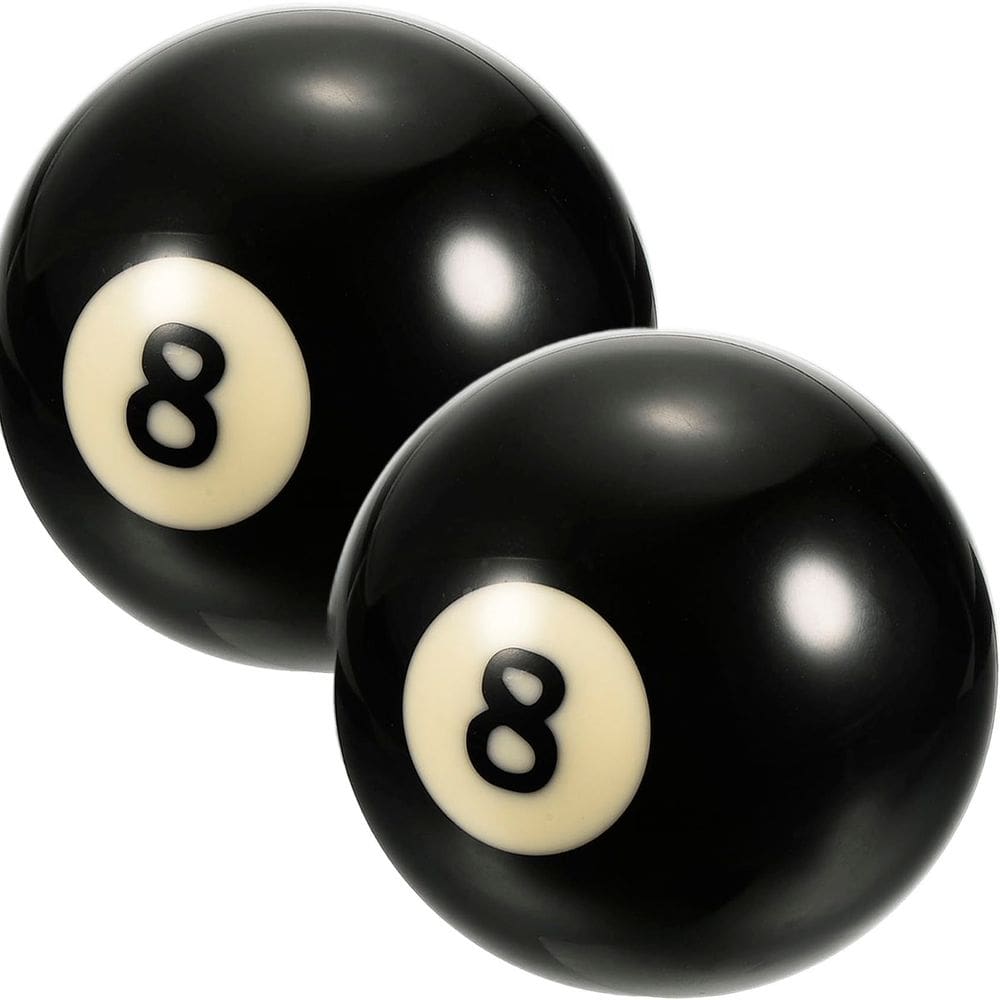 Kit 4 Bolas 8 Preta Numerada Sinuca Bilhar Profissional 52mm