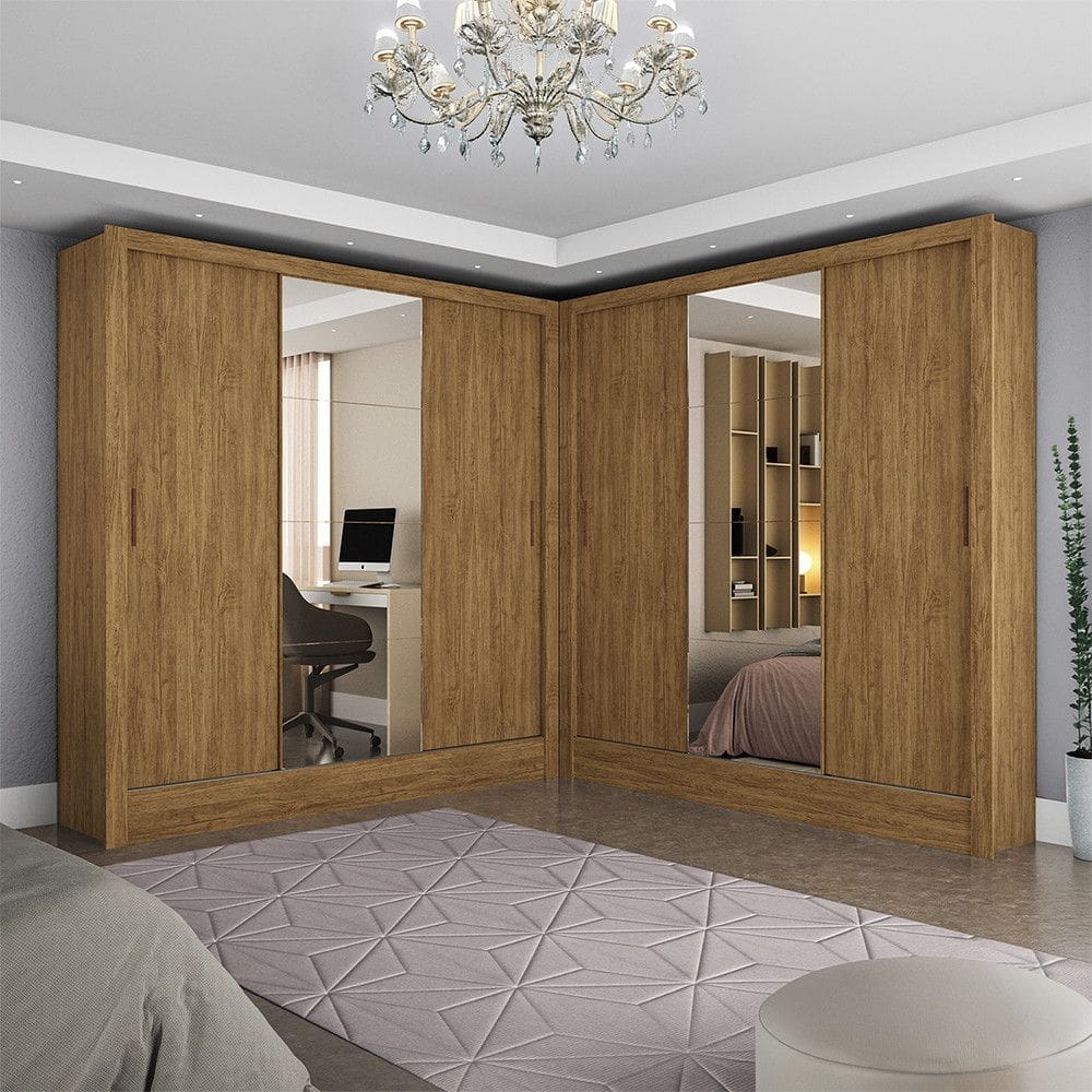 Closet Casal Duplo Dubai 6 Portas Plus 6 Gavetas