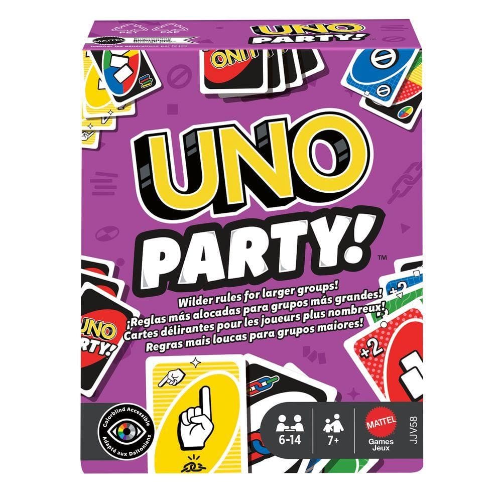 Jogo Uno Party Novo - Mattel