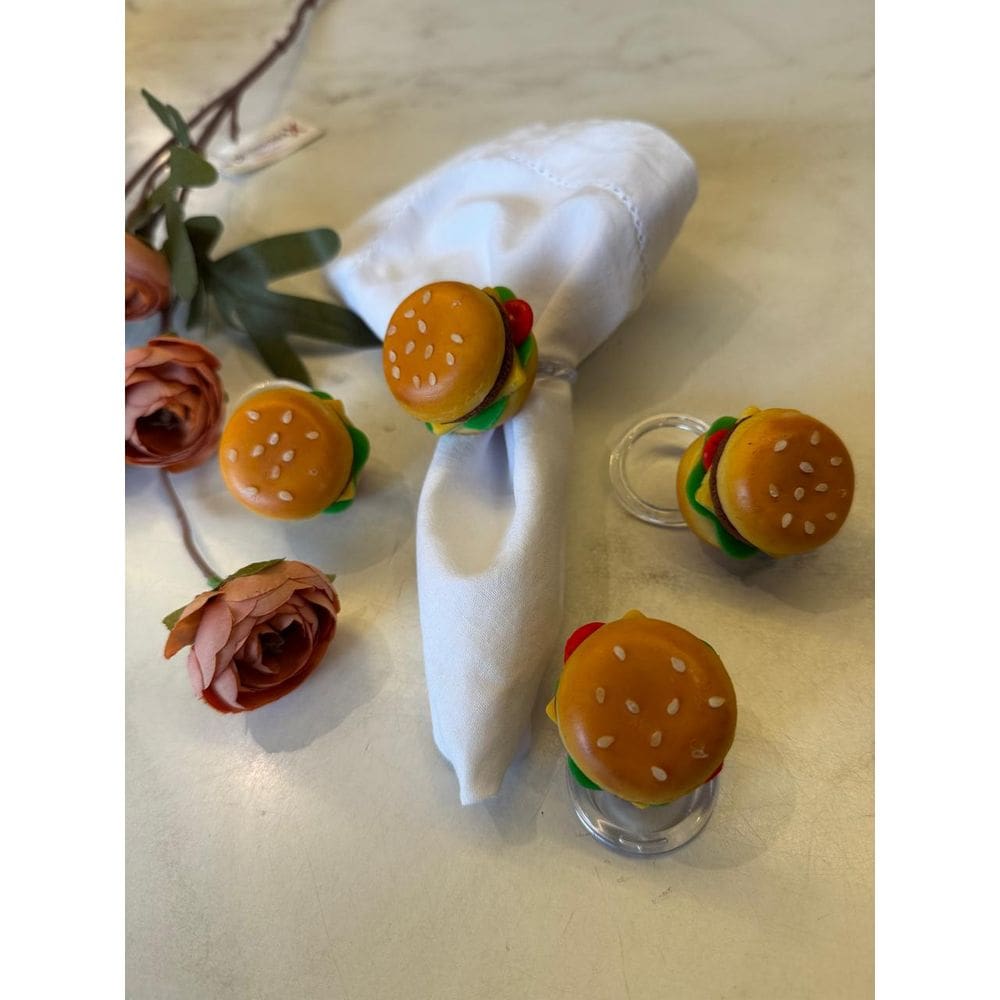 Unidade de Anel para guardanapo Hamburguer