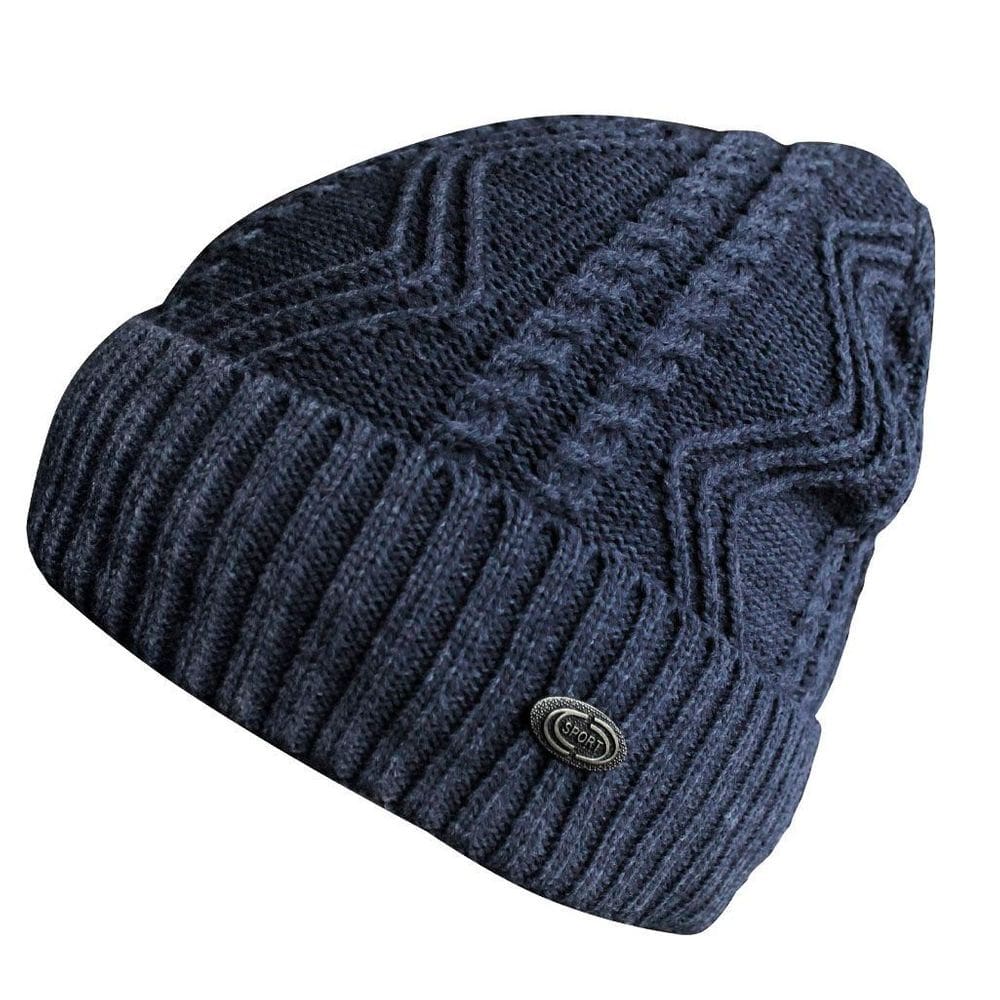Touca Gorro Adulto Peluciada Azul Marinho Tamanho Único