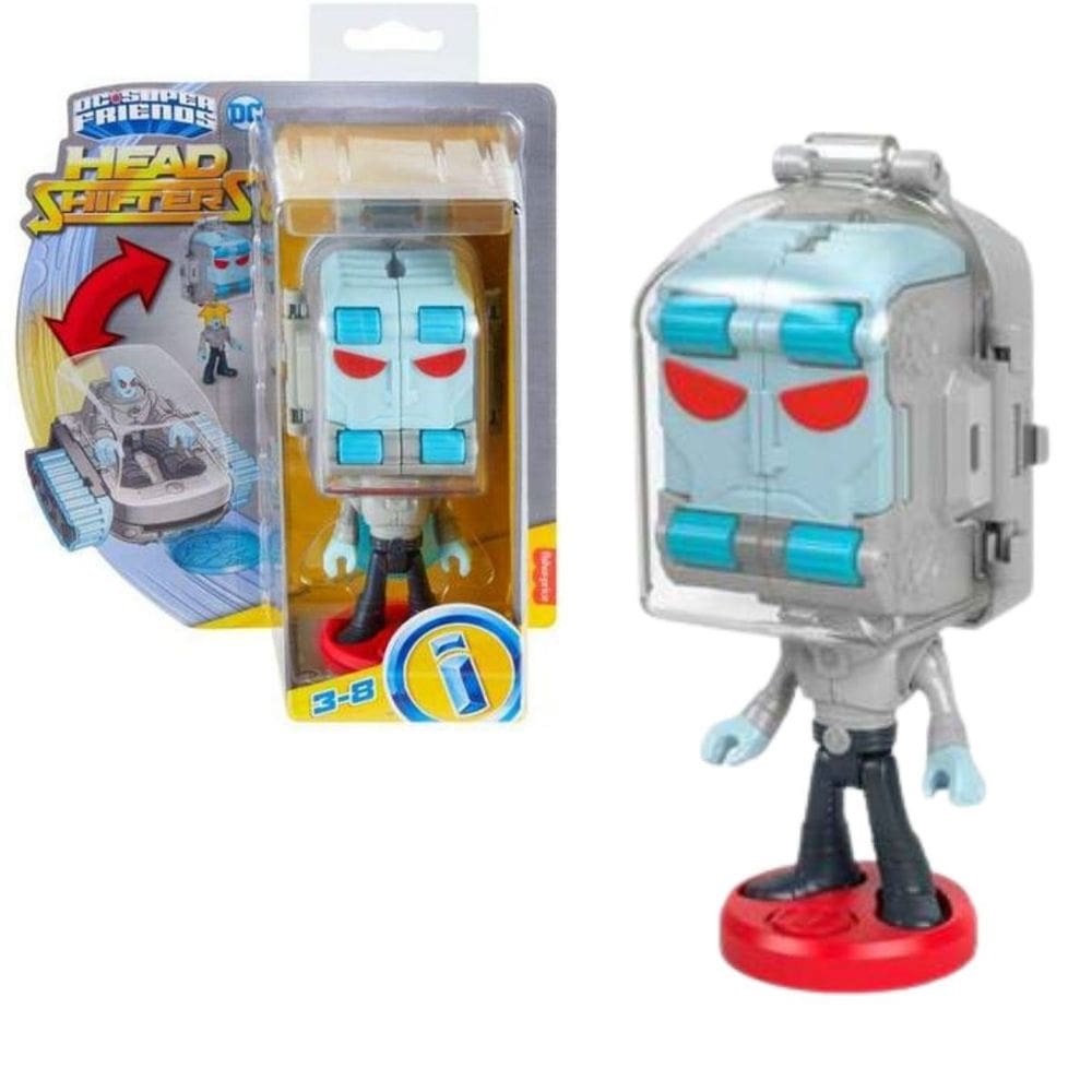 Bonecos 2 em 1 Imaginext DC Super Friends Senhor Frio Tank