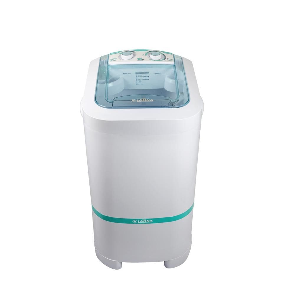 Tanquinho de Lavar Roupa 10kg Latina LA553 Semiautomática com 7 Programas de Lavagem Branco 220V