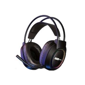 Fone de Ouvido Lenovo RGB Headset para Jogos com Microfone e Cancelamento de Ruidos