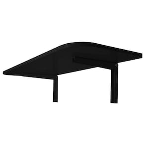 Mesa Dobrável Parede Articulada 100X50Cm Preta Multivisao