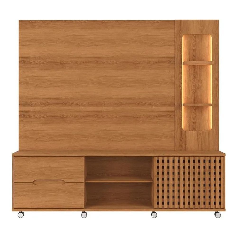 Estante Home Brise Para Tv Até 70 Polegadas C/Led - Lukaliam