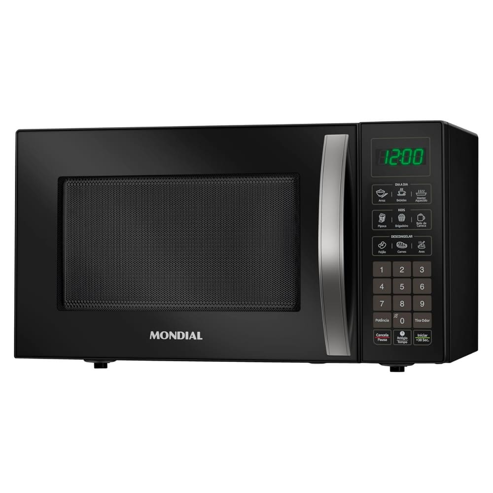 Micro-Ondas Mondial Preto 34L 1400W 127V MO-02-34-B