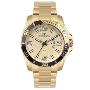 Relógio Technos Masculino Racer Dourado - 2117lfo/1x