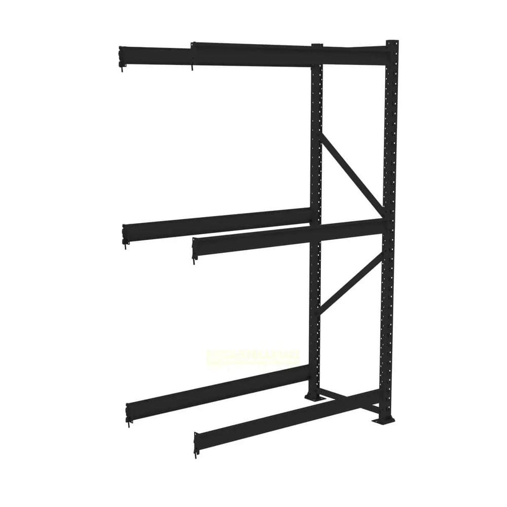 Mini porta pallet 250kg preto continuação 2,00 x 1,80 x 0,60