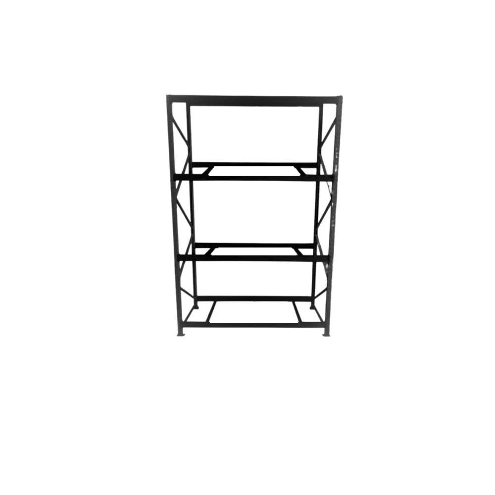 Mini Porta Pallet 500Kg Inicial Preta 3,00m x 1,80m x 60cm 4 Níveis
