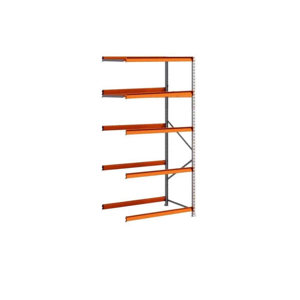 Mini Porta Pallet 250kg Continuação 2,00m x 1,80m x 60cm 5 Níveis