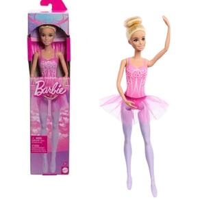 Boneca Barbie Bailarina Loira Tutu Rosa Lago dos Cisnes