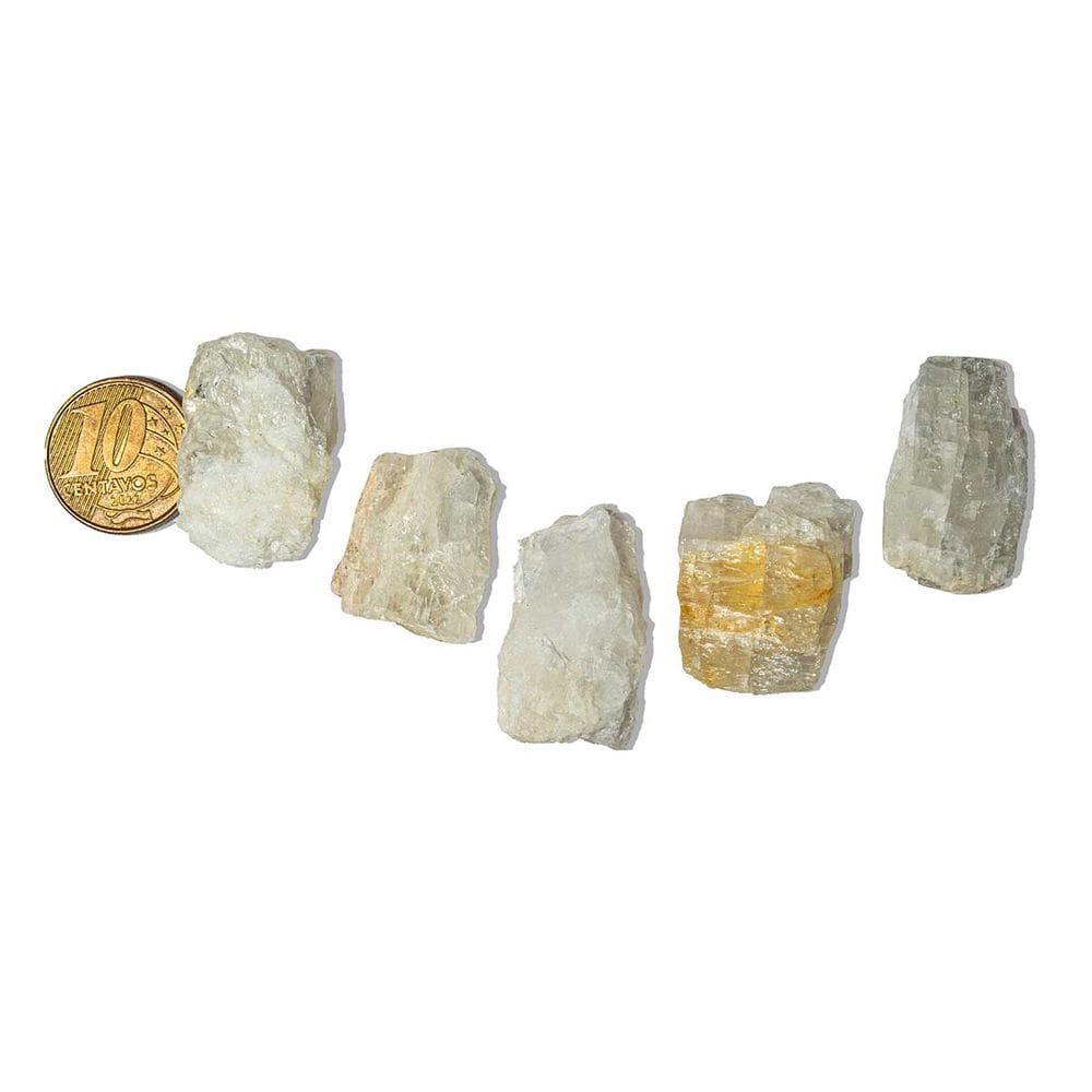 03 Petalita Pedra Bruto Natural 1 a 10g 2 a 3cm Classe B