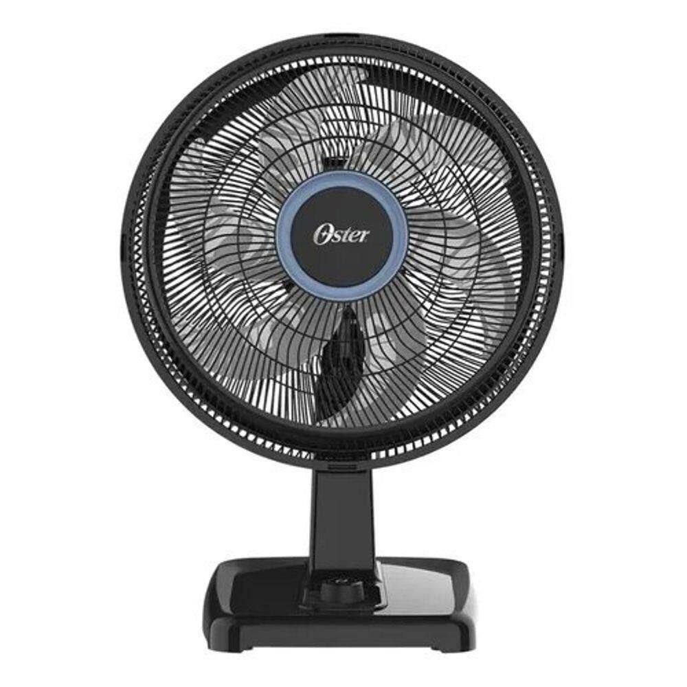 Ventilador De Mesa Oster 2x1 Preto 126w 220V