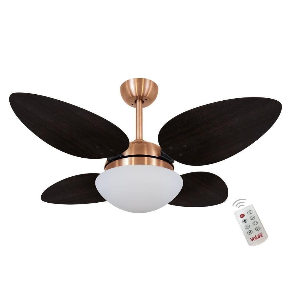 Ventilador Volare Petalo Quad 220v E Controle Remoto