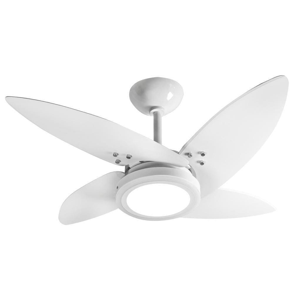 Ventilador Led Roma Branco 4 Pás 220v